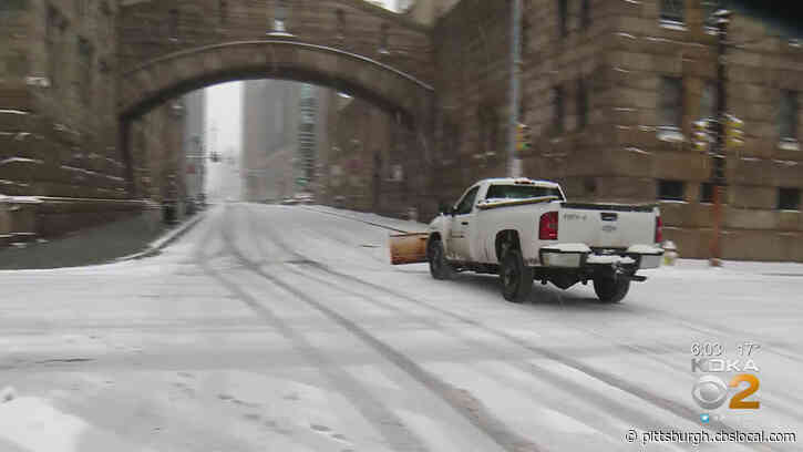 White Christmas Brings Spotty Conditions For Drivers, Crews Work 12 Hour Shifts To Clear Roadways
