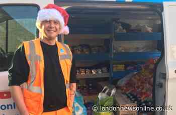 Engineer spreads Christmas cheer by donating food to Wandsworth Foodbank - London News Online