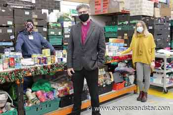 Bishop's praise as food bank manages increase in demand - expressandstar.com
