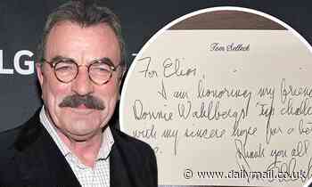 Tom Selleck is the latest celeb to tip food server $2020 as part of 2020 Tip Challenge - Daily Mail