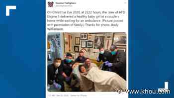 Houston firefighters help deliver baby Christmas Eve at couple's home - KHOU.com