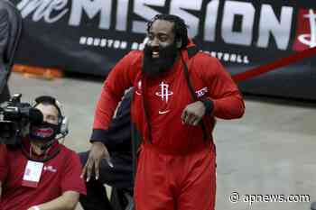 OKC-Houston game postponed, Harden out after COVID violation - The Associated Press