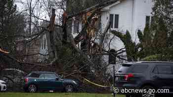 Over 100,000 wake up without power on Christmas as storm slams East Coast