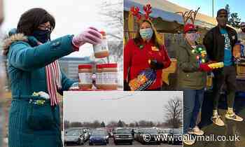 Local food banks are 'providing more than ever' as pantries see lines up 50 percent ahead - Daily Mail