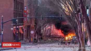 Nashville explosion: Camper van blows up in 'intentional act' on Christmas morning