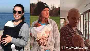 Stars With Their New Gifts -- Baby Bundles Of Joy!