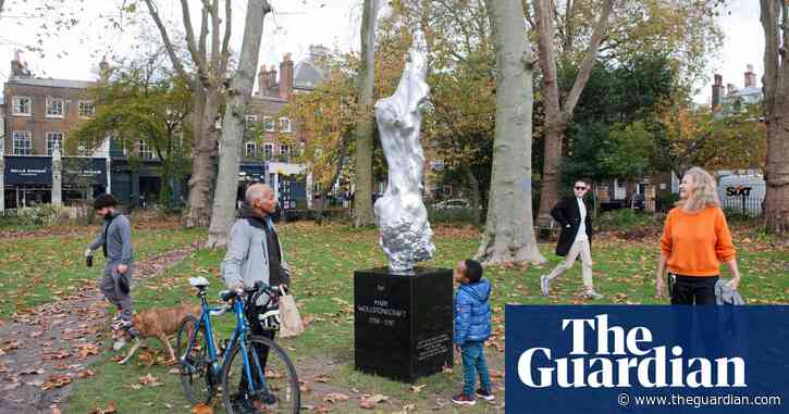 Mary Wollstonecraft statue becomes one of 2020's most polarising artworks