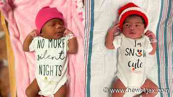 Orange Park Medical Center welcomes new batch of Christmas babies - WJXT News4JAX