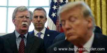 Bolton calls Trump defense-bill veto 'shameful last act' - Business Insider - Business Insider
