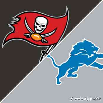 Follow live: Brady, Bucs look to clinch playoff spot against Lions