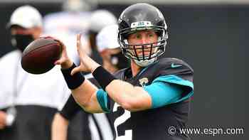 Glennon to start for Jags; RB Robinson ruled out