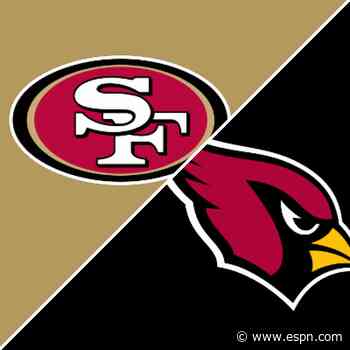 Follow live: Cardinals eyeing playoff spot with 49ers in town