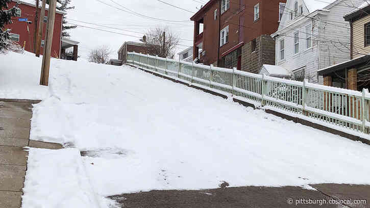 White Christmas Causing Headaches In Pittsburgh With Many Roads Still Snow Covered