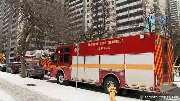 Fire at downtown Toronto apartment building leaves one person seriously injured - CTV Toronto