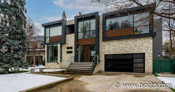 This $5.5 million Toronto home lies in a ravine and has a two-storey garage - blogTO