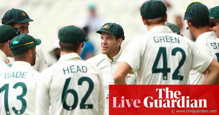 Australia v India: second Test, day two – live!