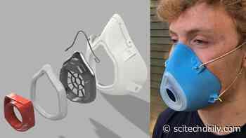 This Anti-COVID Mask Breaks the Mold: Rechargeable N95 Mask With a Custom Fit