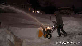 WNYers spend their Saturday shoveling and snow blowing after record-breaking snowfall