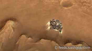 NASA animation shows key landing events for the Perseverance rover
