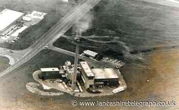 Aerial view of the incinerator dealt with Blackburn’s waste