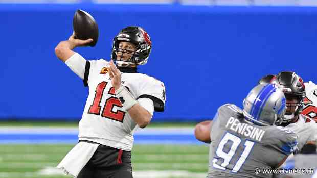 Brady-led Bucs top Lions 47-7 to end 13-year playoff drought