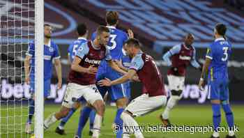 Tomas Soucek earns West Ham a draw against Brighton