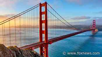 Mysterious gingerbread monolith appears over San Francisco on Christmas, crumbles by the next day