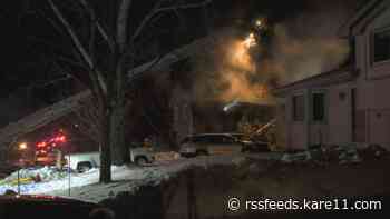 House fire in Maple Grove displaces family