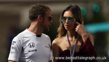 Jenson Button and Brittny Ward share baby news