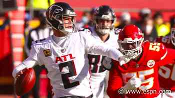 Hayden Hurst gives Falcons early lead after Chiefs get cute on fourth down