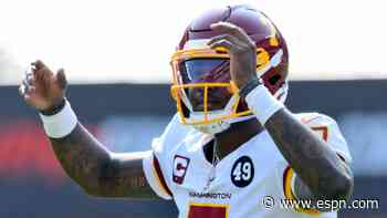 WFT's Haskins to start; DE Young now a captain
