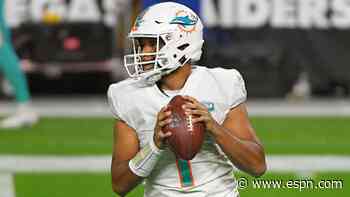 Flores defends call to stick with Tua over Fitz