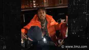 Rapper Lil Tjay Swarmed by Cops During Video Shoot, Not Arrested