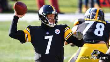 Diontae Johnson lays out for 39-yard TD catch as Steelers attempt to mount comeback