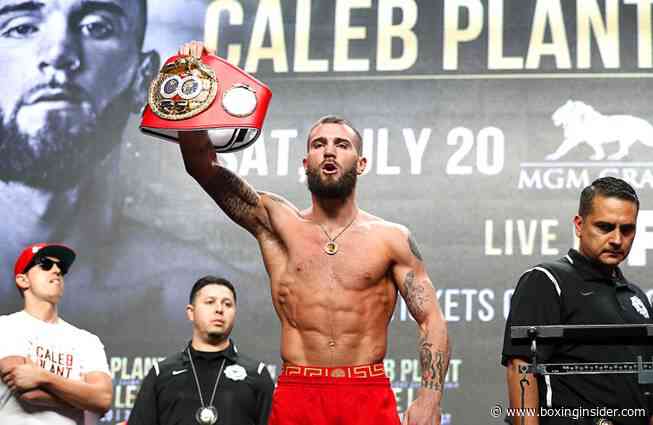 Caleb Plant On Canelo Alvarez In The Super Middleweight Division: “It’s Not Big Enough For Both Of Us”