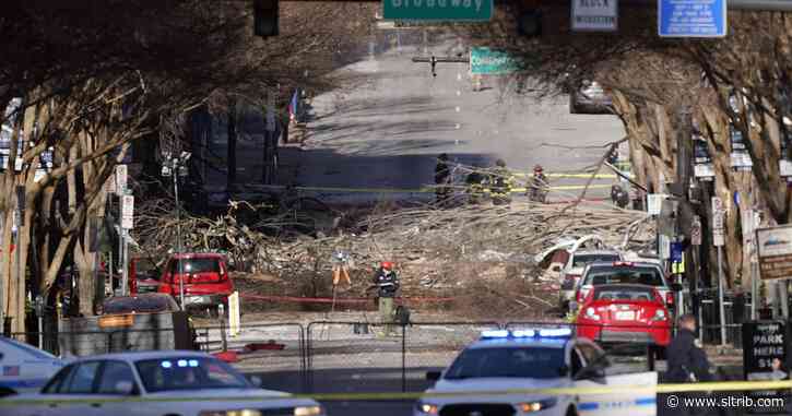 Federal officials say man suspected in Nashville explosion died in the blast