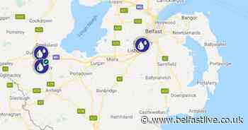 Dunmurry and Dungannon residents left without water due to burst mains - Belfast Live