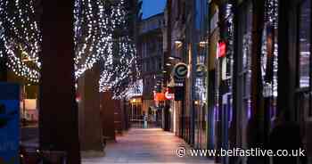 Belfast City Centre empty on Boxing Day as coronavirus restrictions come into force - Belfast Live