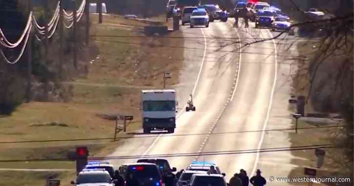 Police on Scene as Second Large Vehicle Emits Warning Days After Heartland America Bombing