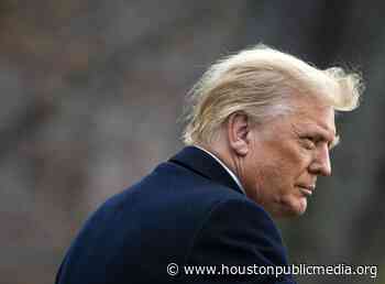 Trump Signs COVID-19 Relief Package After Threatening To Derail It - Houston Public Media