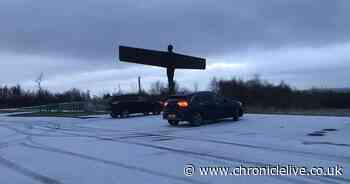 Snow and ice warning as North East sees freezing temperatures