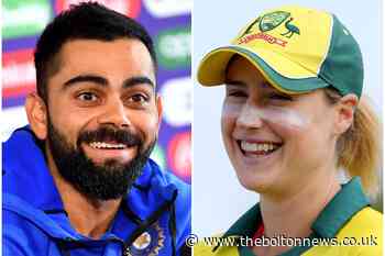 Virat Kohli and Ellyse Perry honoured as decade's best - The Bolton News