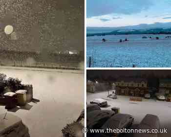 Residents of Bolton share their photos of snow