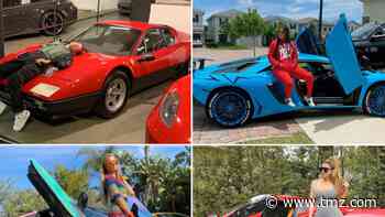 Stars Showing Off Their Sweet Sleds -- Hot Car Models!