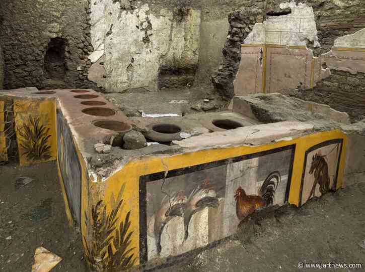 Archaeologists Unearth Ancient Snack Bar at Pompeii