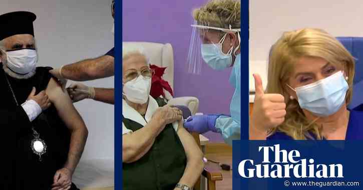 'Let's get vaccinated': Europe rolls out Covid-19 vaccine – video report