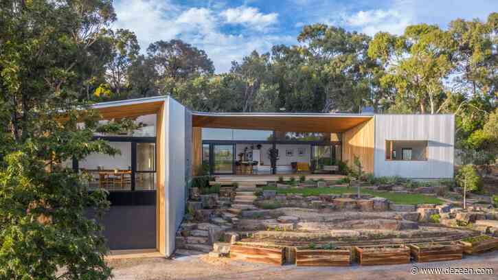 Willunga House is a retirement residence designed around a garden and a view