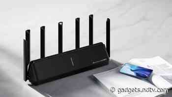 Xiaomi Mi Router AX6000 With Wi-Fi 6 Support, Up to 4,804Mbps Speed Launched