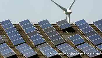 Wirtschaftsminister Altmaier will mehr Ökostrom