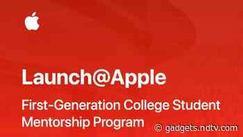 Apple Introduces Launch@Apple Mentorship Programme for First-Generation College Students, to Start Early 2021